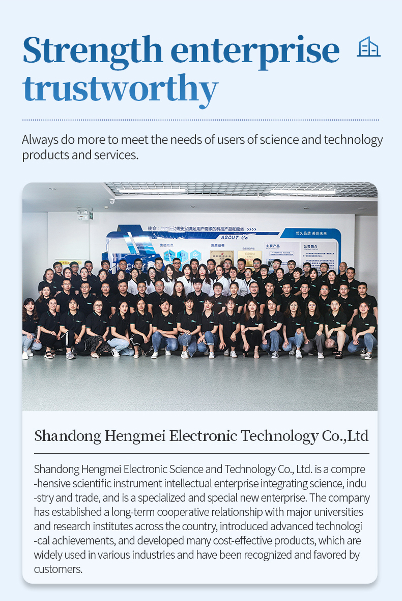 HM Instruments certified manufacturer team for industrial scientific instruments